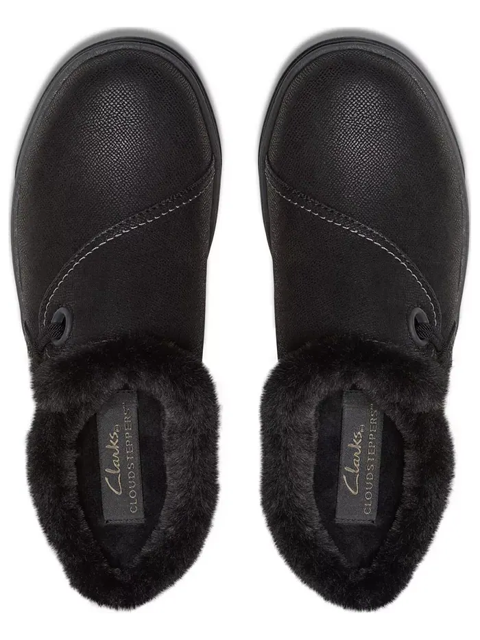 Мюли женские Clarks Cloudsteppers Breeze Myth, текстиль — изображение 4 из 5, черный