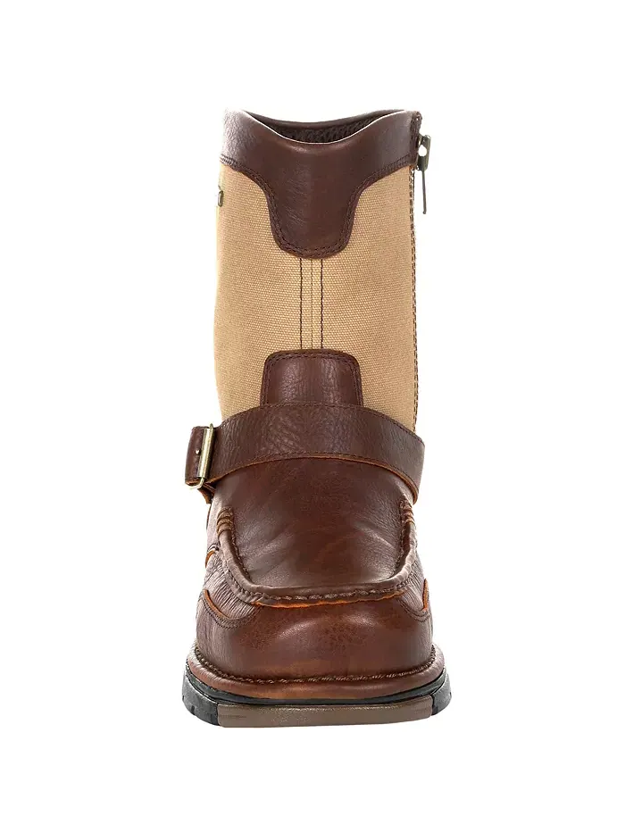 Мужские ботинки Athens Waterproof со шнуровкой сбоку Georgia Boot — изображение 4 из 8, коричневый
