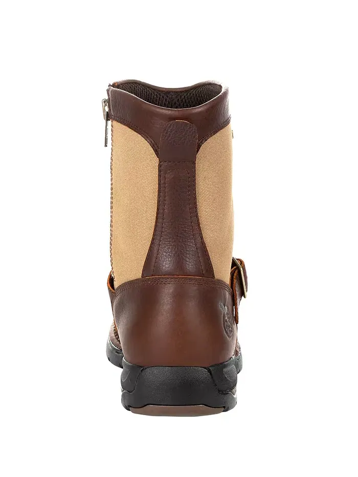 Мужские ботинки Athens Waterproof со шнуровкой сбоку Georgia Boot — изображение 5 из 8, коричневый