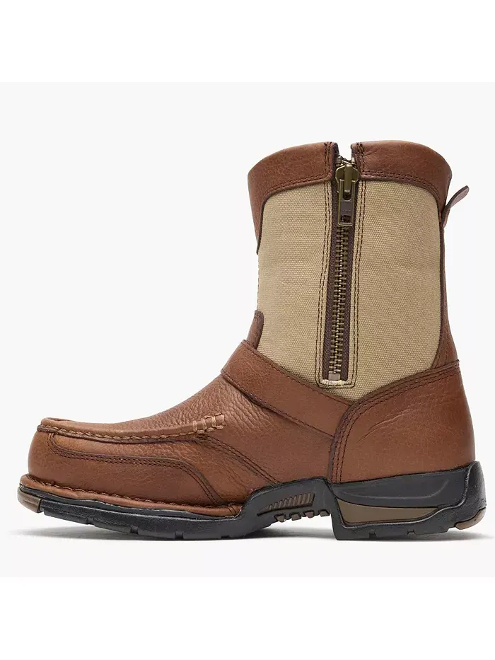 Мужские ботинки Athens Waterproof со шнуровкой сбоку Georgia Boot — изображение 6 из 8, коричневый