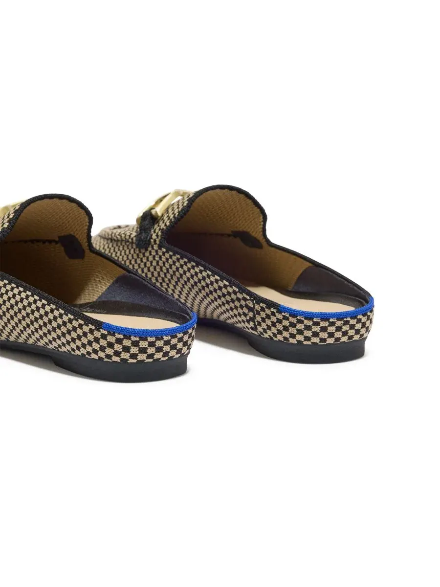 Женские балетки-мюли с двойной лямкой Rothy's, Classic Micro Check — изображение 3 из 7