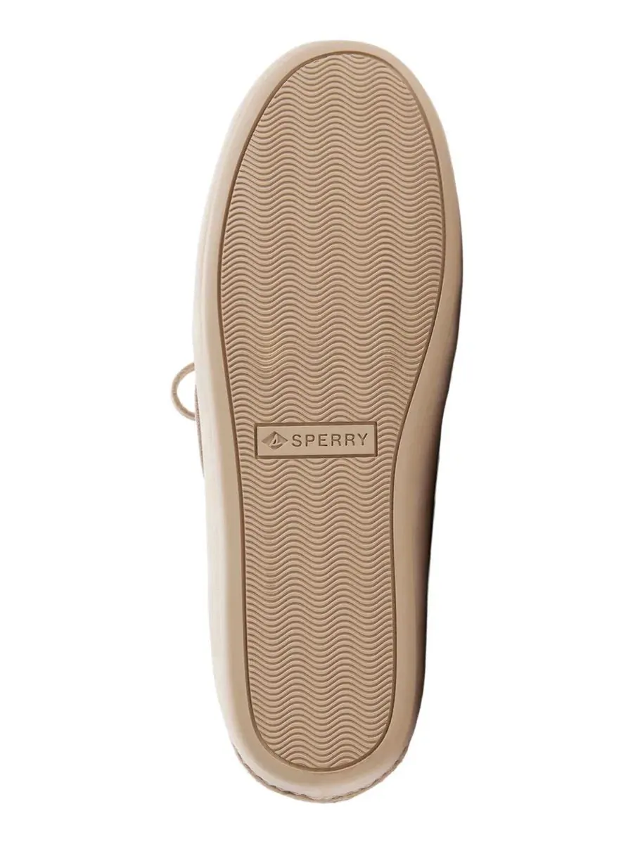 Женские лодочки с круглым носком и шнуровкой, модель Authentic Original 2-Eye Sperry — изображение 5 из 5, светлый бежевый