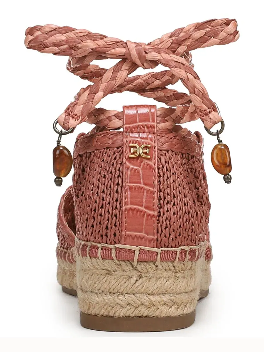 Сандалии-эспадрильи Margot с мысом Almond Sam Edelman — изображение 3 из 5, розовый/розовый