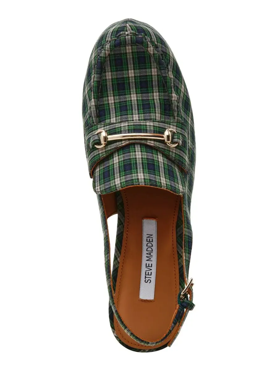 Туфли-лодочки Quinn High Platform Slingback с каблуком Steve Madden — изображение 4 из 7, зеленый мульти