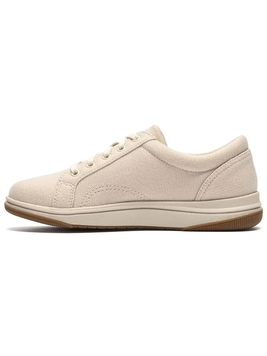 Женские кроссовки на шнуровке Breeze Rose Clarks — изображение 6 из 6, кремовый