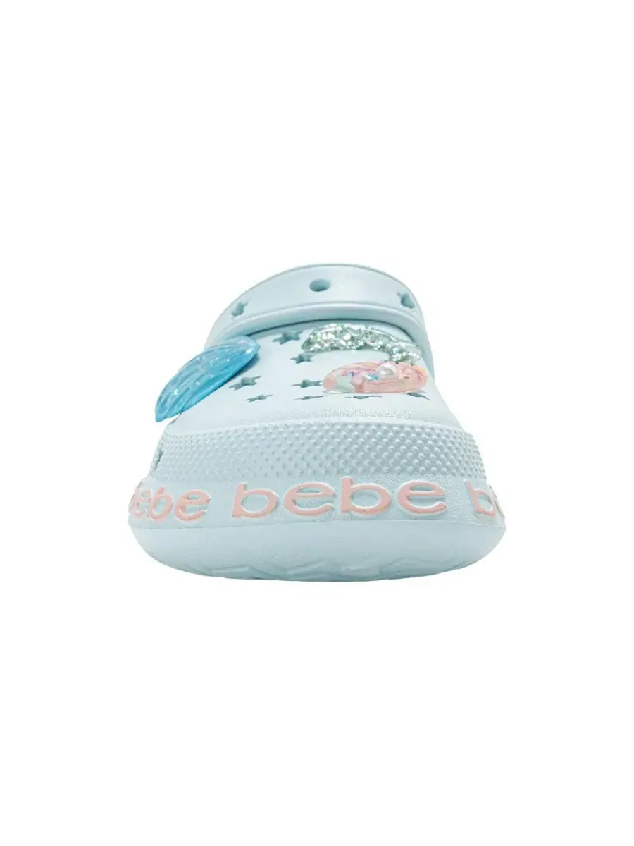 Сабо из ЭВА с морскими чармами Bebe — изображение 4 из 7, светлый/синий