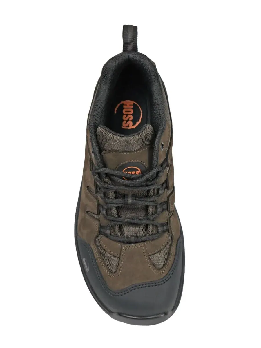 Мужские рабочие спортивные кроссовки Eric Low с композитным носком Hoss Boot Company — изображение 6 из 6, коричневый