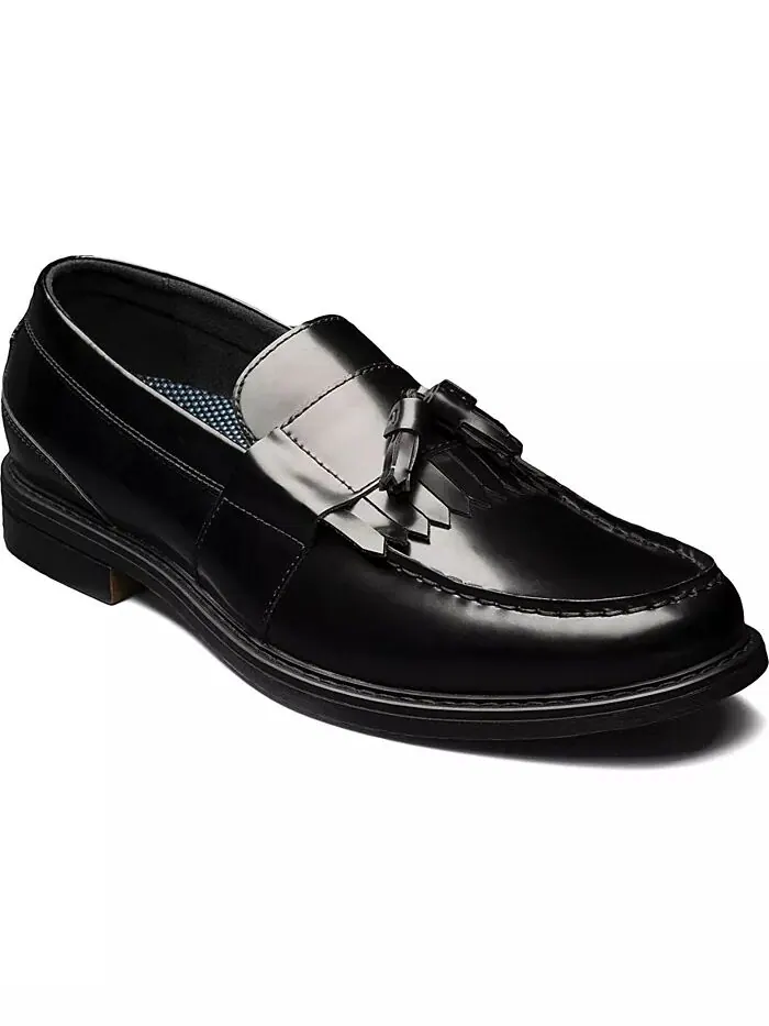 Мужские мокасины Keaton Kiltie с кисточками Nunn Bush — изображение 1 из 6, черный