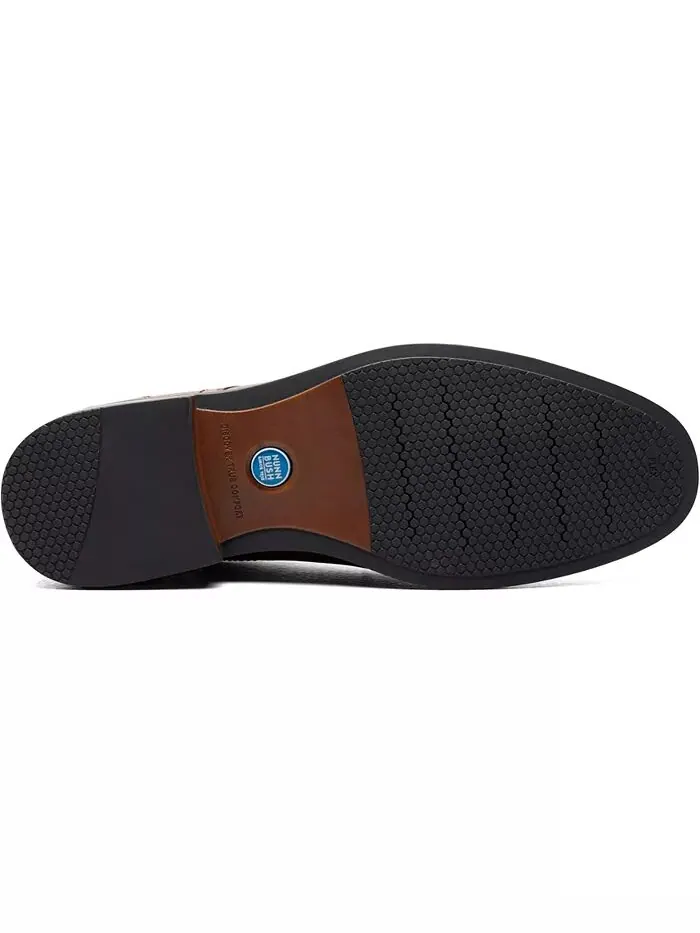 Мужские оксфорды Centro Flex Cap Toe Nunn Bush — изображение 5 из 8, коричневый