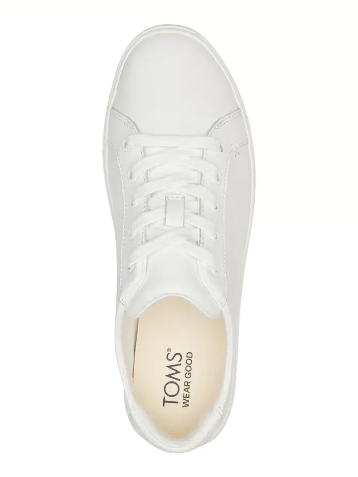 Женские кроссовки Kameron на шнуровке TOMS — изображение 4 из 8, белый