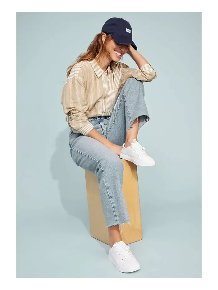 Женские кроссовки Kameron на шнуровке TOMS — изображение 7 из 8, белый