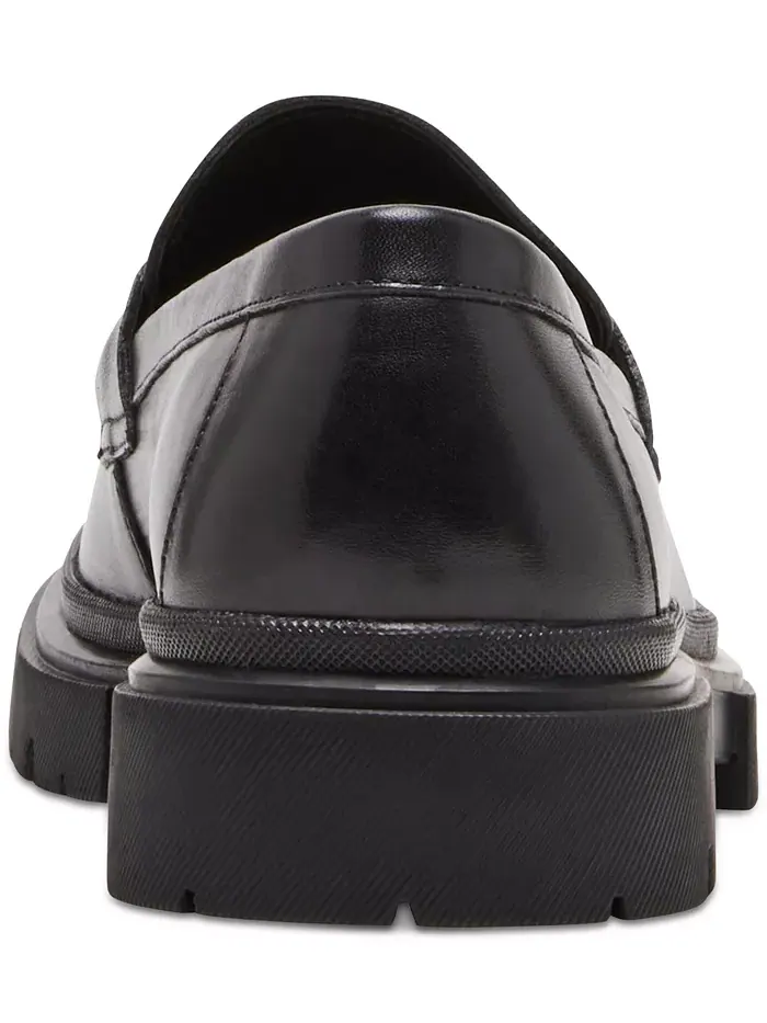 Мужские пенни-лоферы Akkron на массивной подошве из кожи Steve Madden — изображение 3 из 6, черный