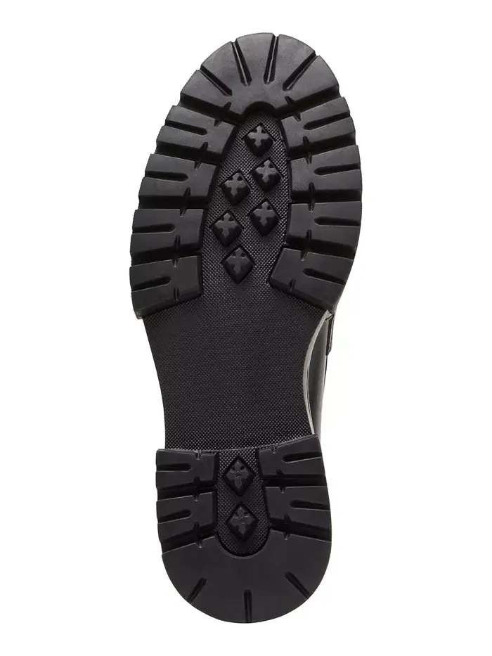 Мужские пенни-лоферы Akkron на массивной подошве из кожи Steve Madden — изображение 5 из 6, черный