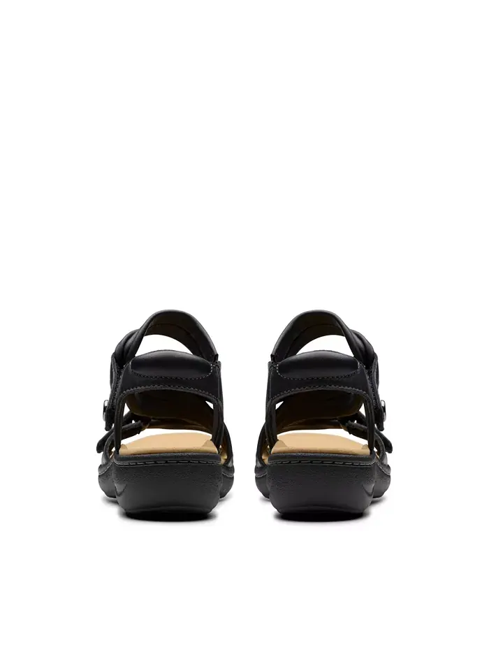 Сандалии женские Clarks Laurieann Bell Плоские Черные — изображение 6 из 7, черный