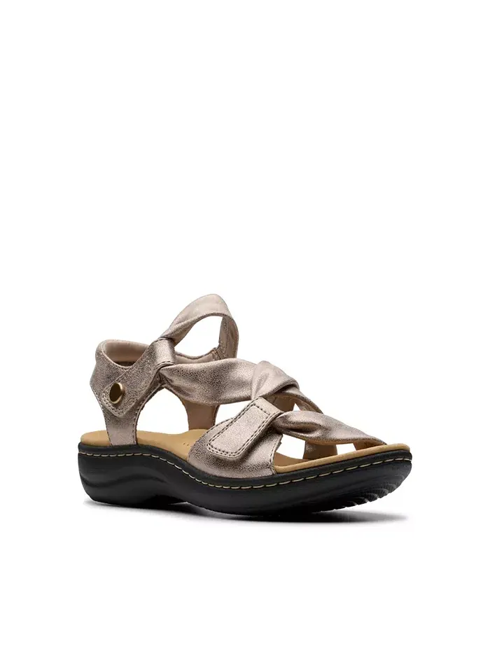 Сандалии женские Clarks Laurieann Bell Плоские Коричневый/Бежевый