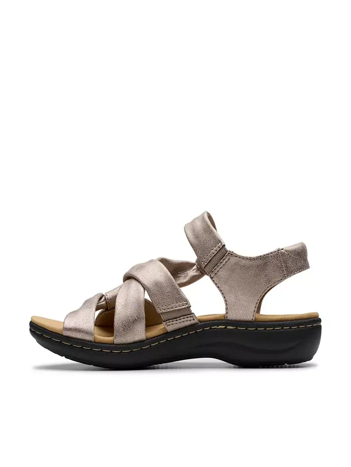 Сандалии женские Clarks Laurieann Bell Плоские Коричневый/Бежевый — изображение 3 из 7