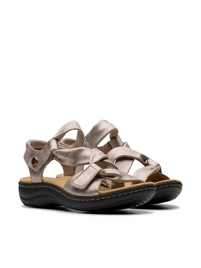 Сандалии женские Clarks Laurieann Bell Плоские Коричневый/Бежевый — изображение 5 из 7
