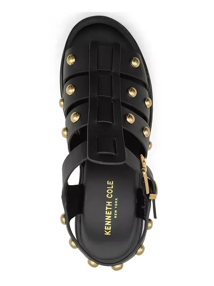 Женские сандалии Herron с открытым носком Almond Kenneth Cole New York — изображение 4 из 8, черный