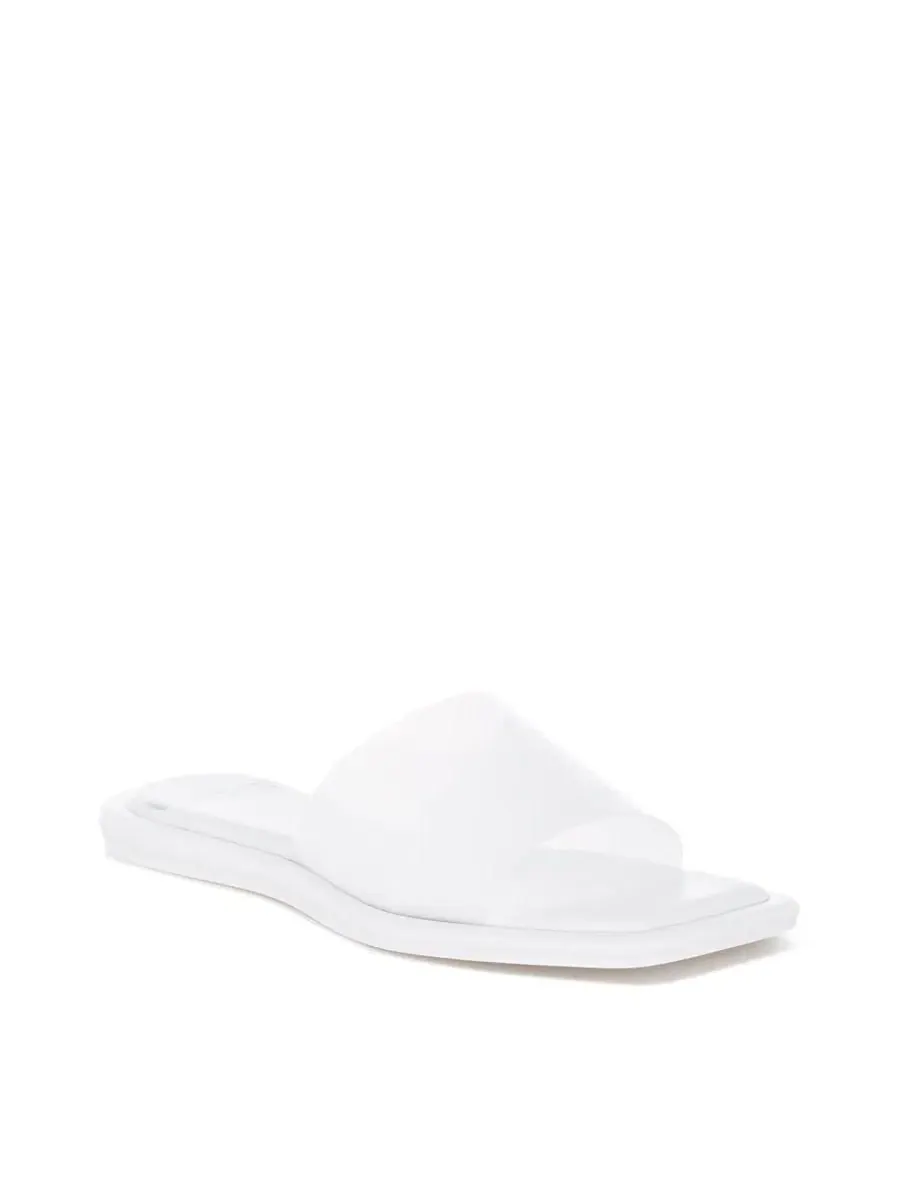 Женские босоножки-слипоны Aponi Tinted Strap Slip On Rag & Co — изображение 1 из 6, белый