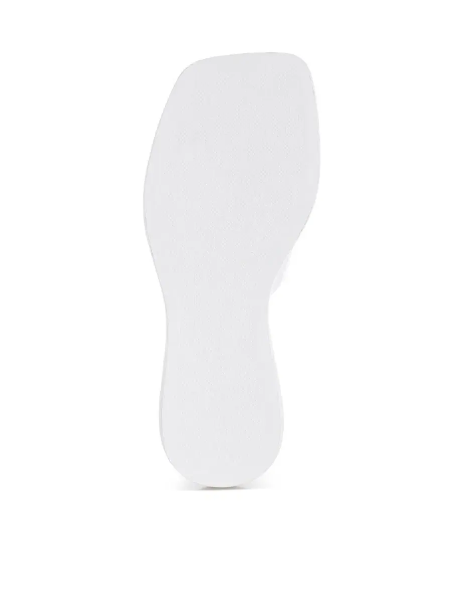 Женские босоножки-слипоны Aponi Tinted Strap Slip On Rag & Co — изображение 5 из 6, белый