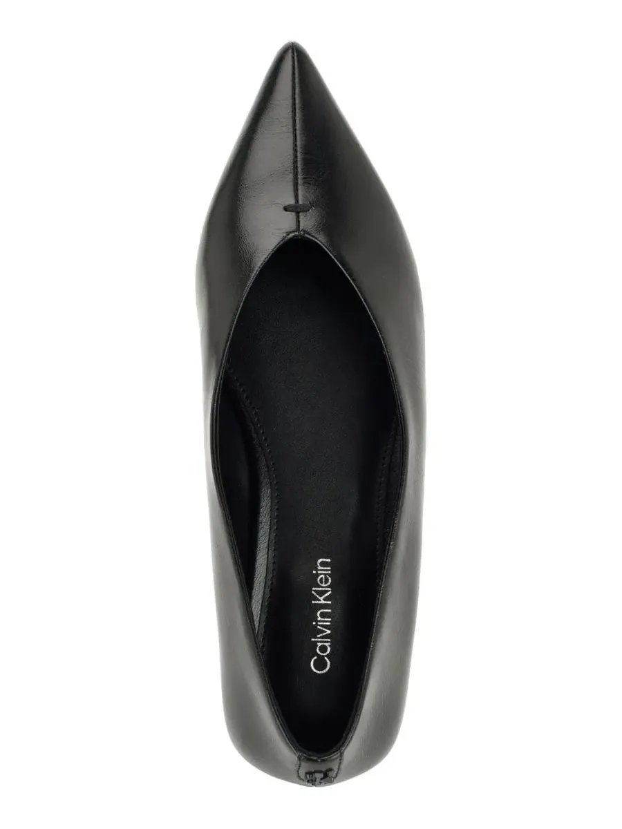 Туфли-лодочки Gemeen на плоском ходу Calvin Klein — изображение 4 из 5, черный