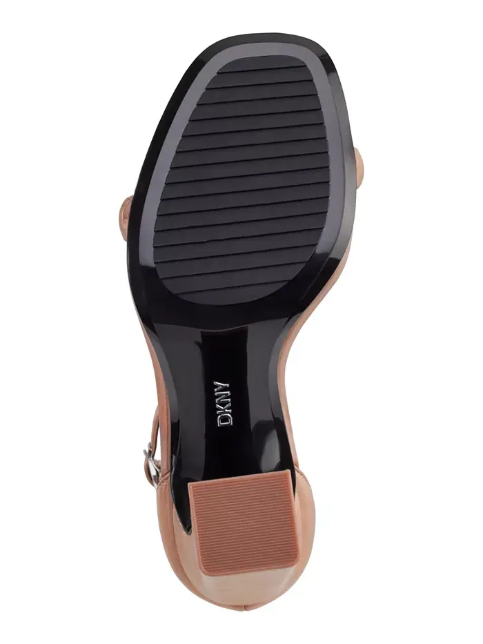 Женские босоножки Waylin с ремешком на щиколотке DKNY — изображение 5 из 6, розовый золотистый