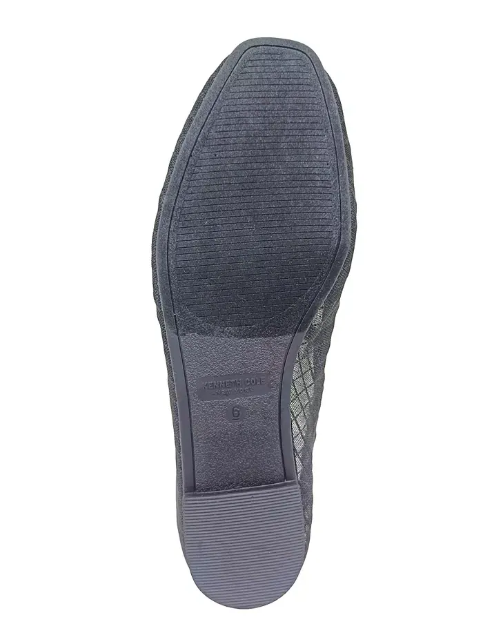 Женские балетки Myra Mesh с квадратным носком Kenneth Cole New York — изображение 5 из 5, черный