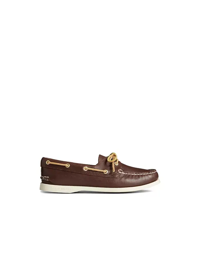 Женские классические лодочные туфли Authentic Original Sperry — изображение 2 из 13, коричневый