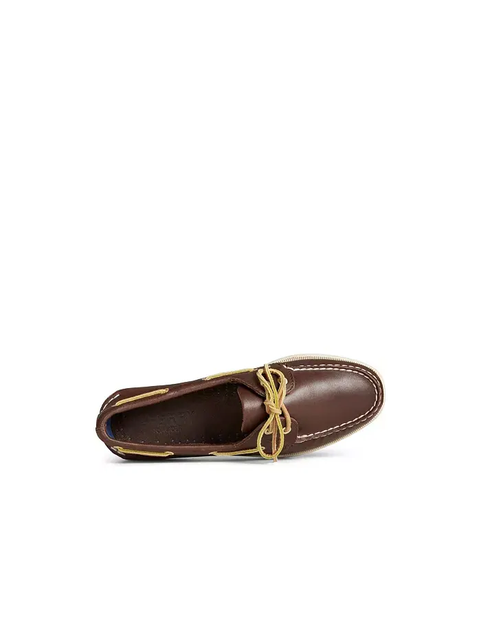 Женские классические лодочные туфли Authentic Original Sperry — изображение 4 из 13, коричневый