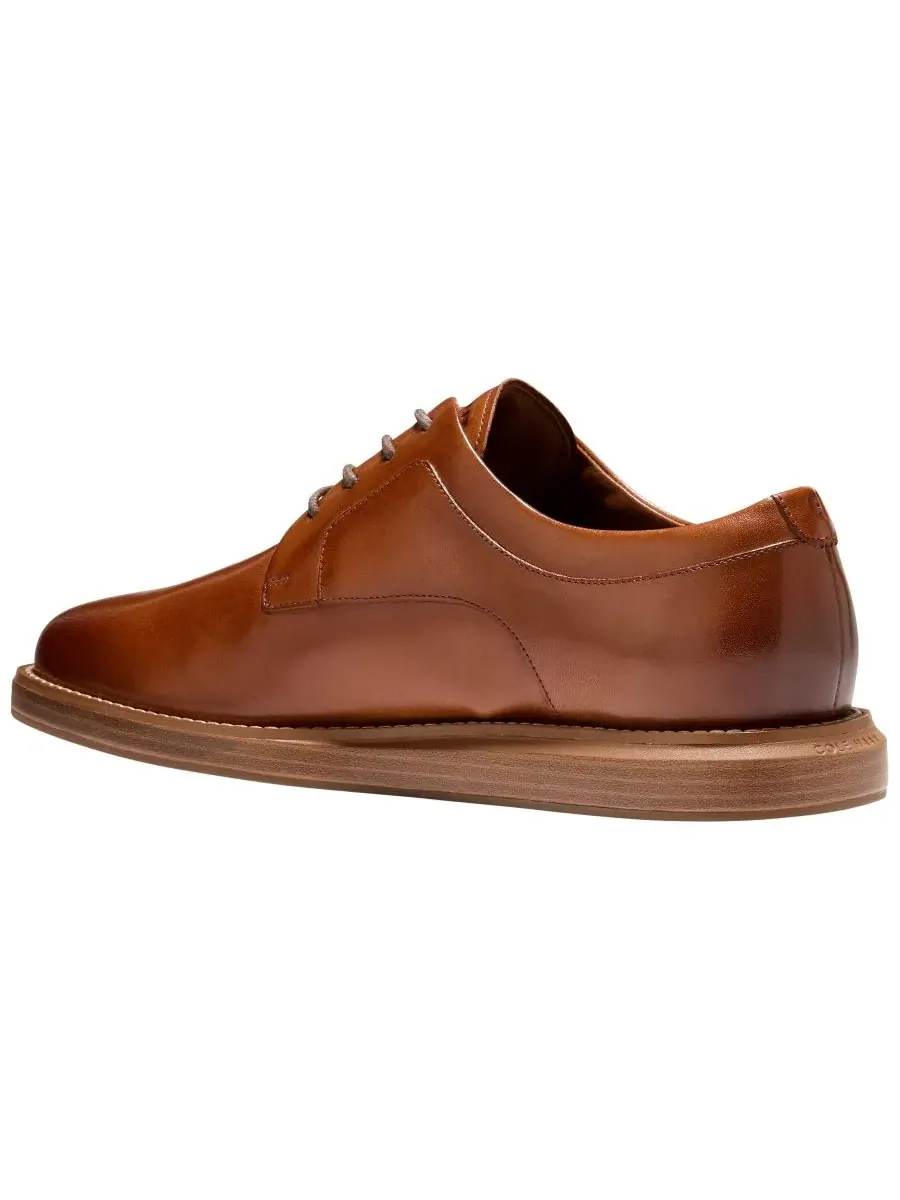 Мужские туфли-оксфорды Grand Neoclassic с закругленным носком Cole Haan — изображение 7 из 9, бежевый