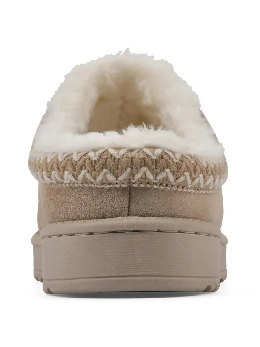 Женские кожаные сабо Iceberg White Mountain, Sandal Wood Suede — изображение 3 из 10