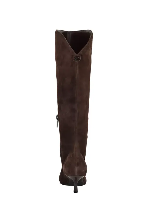 Женские ботинки Yania Tall Mid Heel Guess — изображение 3 из 5, коричневый