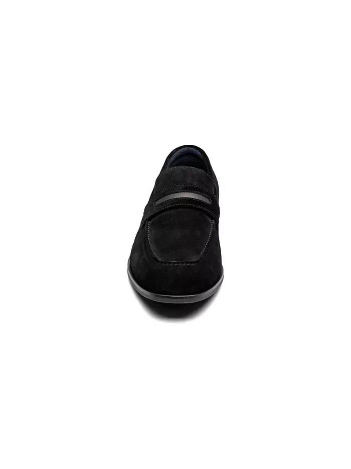 Мужские мокасины Burke Moc Toe Saddle Slip On Stacy Adams — изображение 2 из 9, черный
