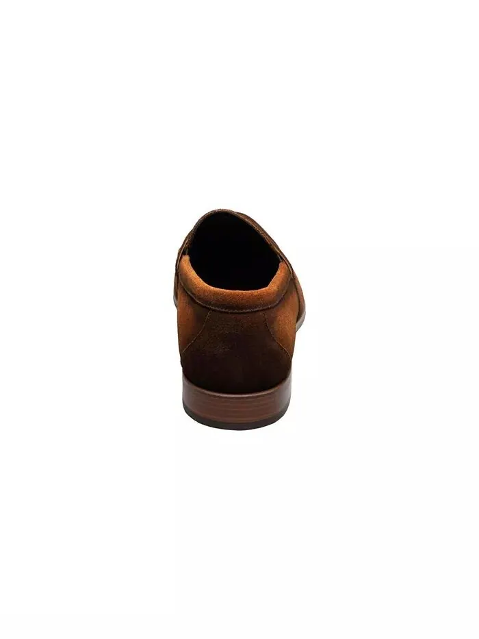 Мужские туфли Burke Moc Toe Saddle Slip On Stacy Adams — изображение 4 из 17, медь