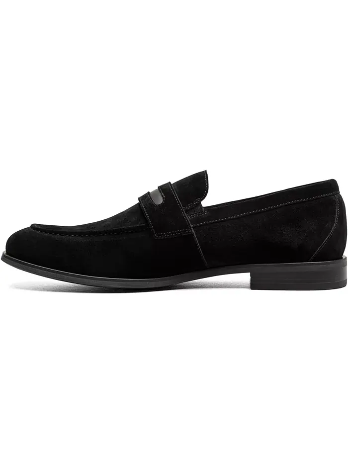 Мужские мокасины Burke Moc Toe Saddle Slip On Stacy Adams — изображение 13 из 15, темно-синий