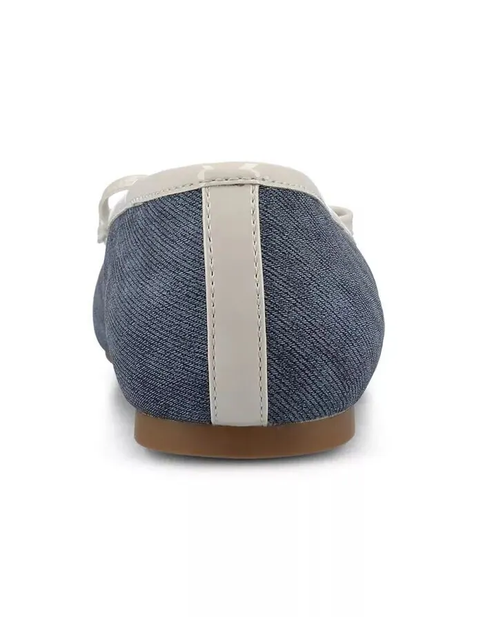 Женские балетки Kaiah Cap Toe Journee Collection — изображение 3 из 5, синий