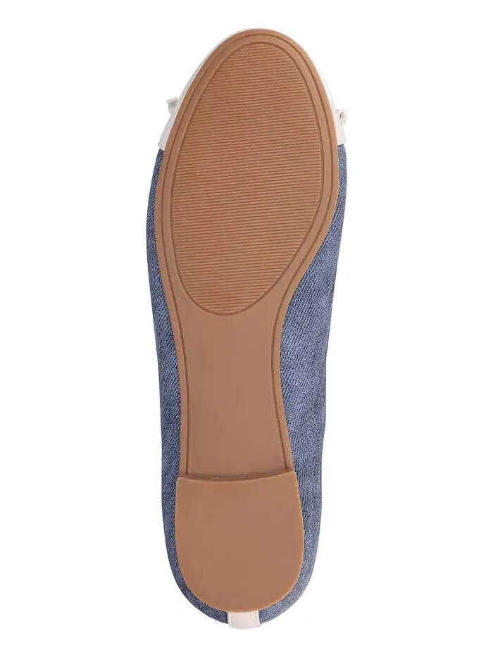 Женские балетки Kaiah Cap Toe Journee Collection — изображение 5 из 5, синий