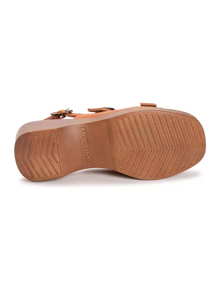 Женские сандалии Calliope MUK LUKS — изображение 4 из 8, коралловый