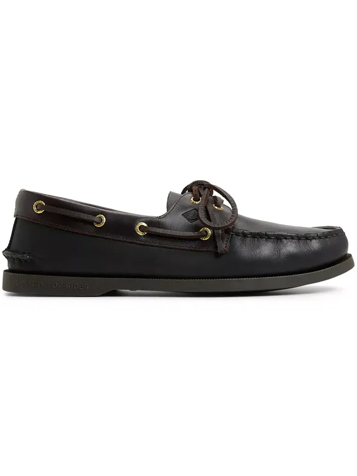 Мужские классические оригинальные лодочные туфли с 2 отверстиями Authentic Original 2-Eye Boat Shoe — изображение 2 из 5