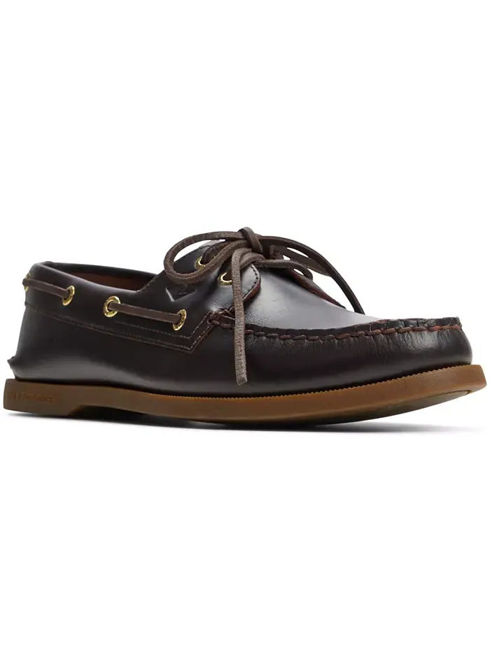 Мужские классические оригинальные лодочные туфли с 2 отверстиями Authentic Original 2-Eye Boat Shoe — изображение 1 из 5