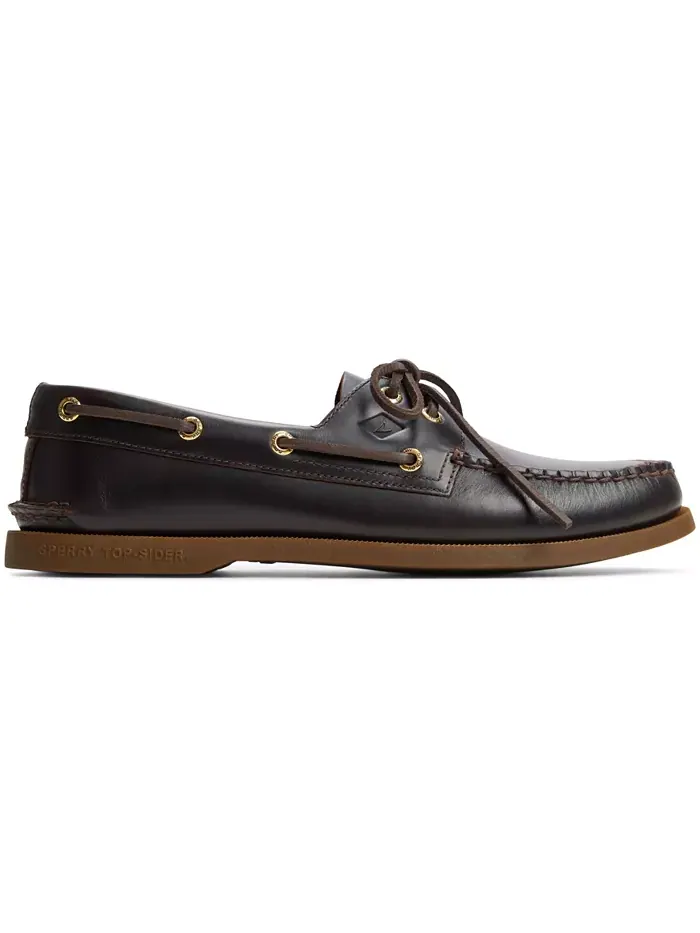 Мужские классические оригинальные лодочные туфли с 2 отверстиями Authentic Original 2-Eye Boat Shoe — изображение 2 из 5