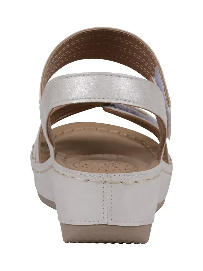 Женские сандалии Samar на платформе GC Shoes — изображение 3 из 5, белый