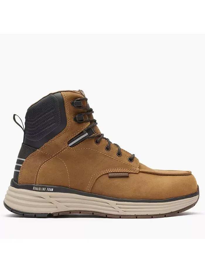 Мужские водонепроницаемые рабочие ботинки DuraBlend Sport Composite Toe Georgia Boot — изображение 1 из 7, коричневый