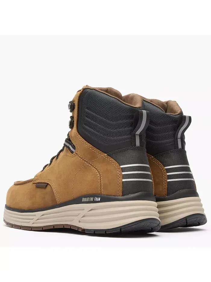 Мужские водонепроницаемые рабочие ботинки DuraBlend Sport Composite Toe Georgia Boot — изображение 4 из 7, коричневый