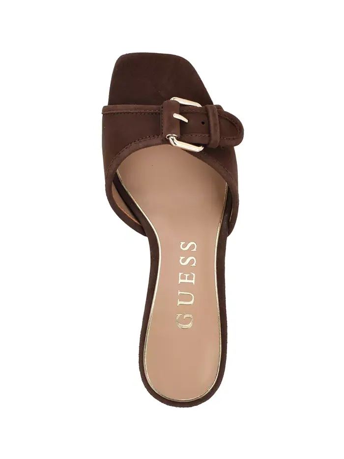 Женские повседневные босоножки Dista Slip-On Guess — изображение 4 из 5, коричневый