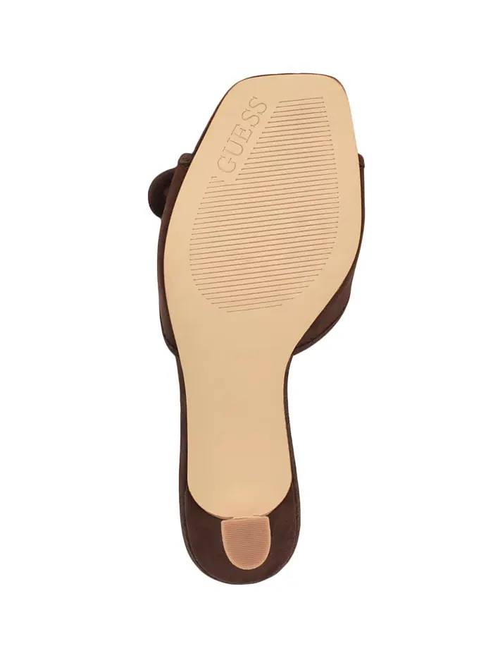Женские повседневные босоножки Dista Slip-On Guess — изображение 5 из 5, коричневый