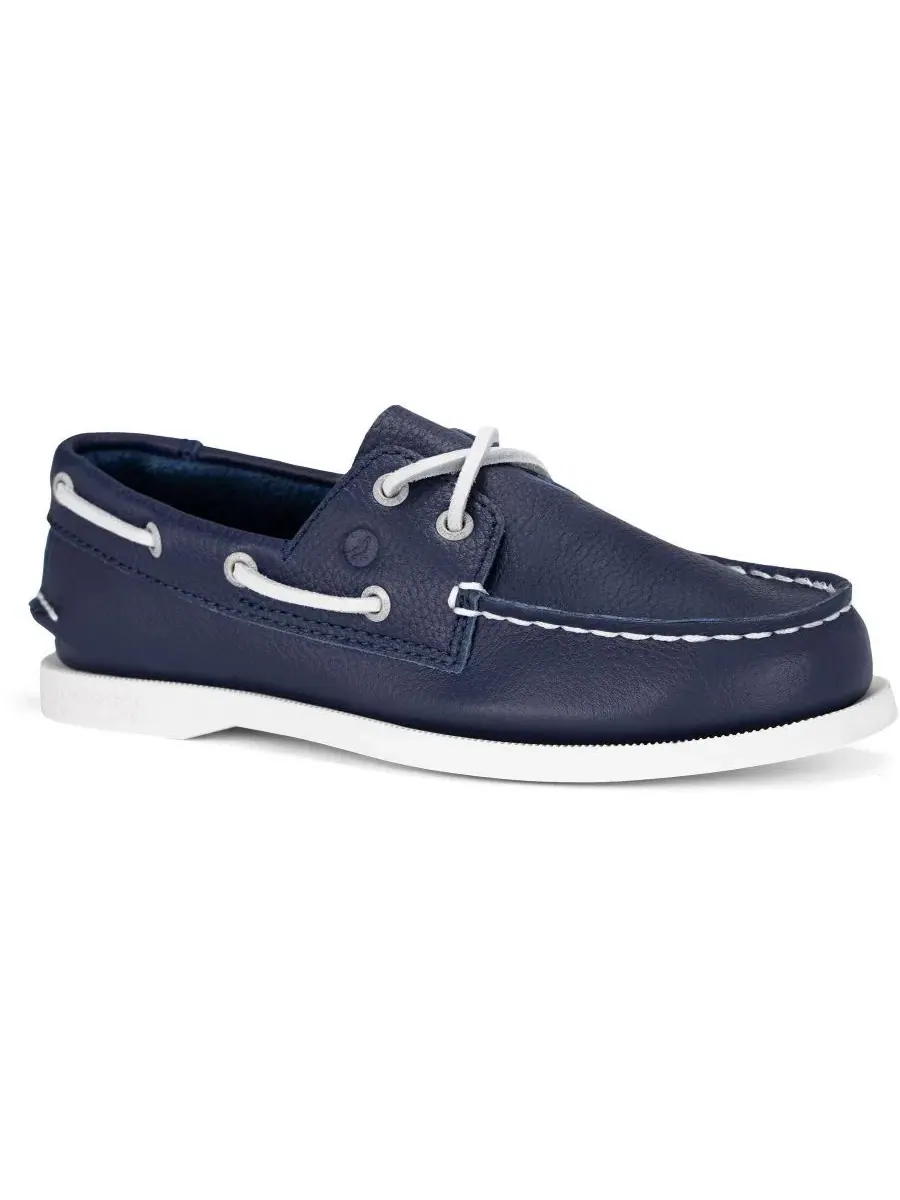 Туфли-лодочки для мальчика с застежкой-липучкой, модель Authentic Original Boat Shoe Sperry — изображение 1 из 4, синий