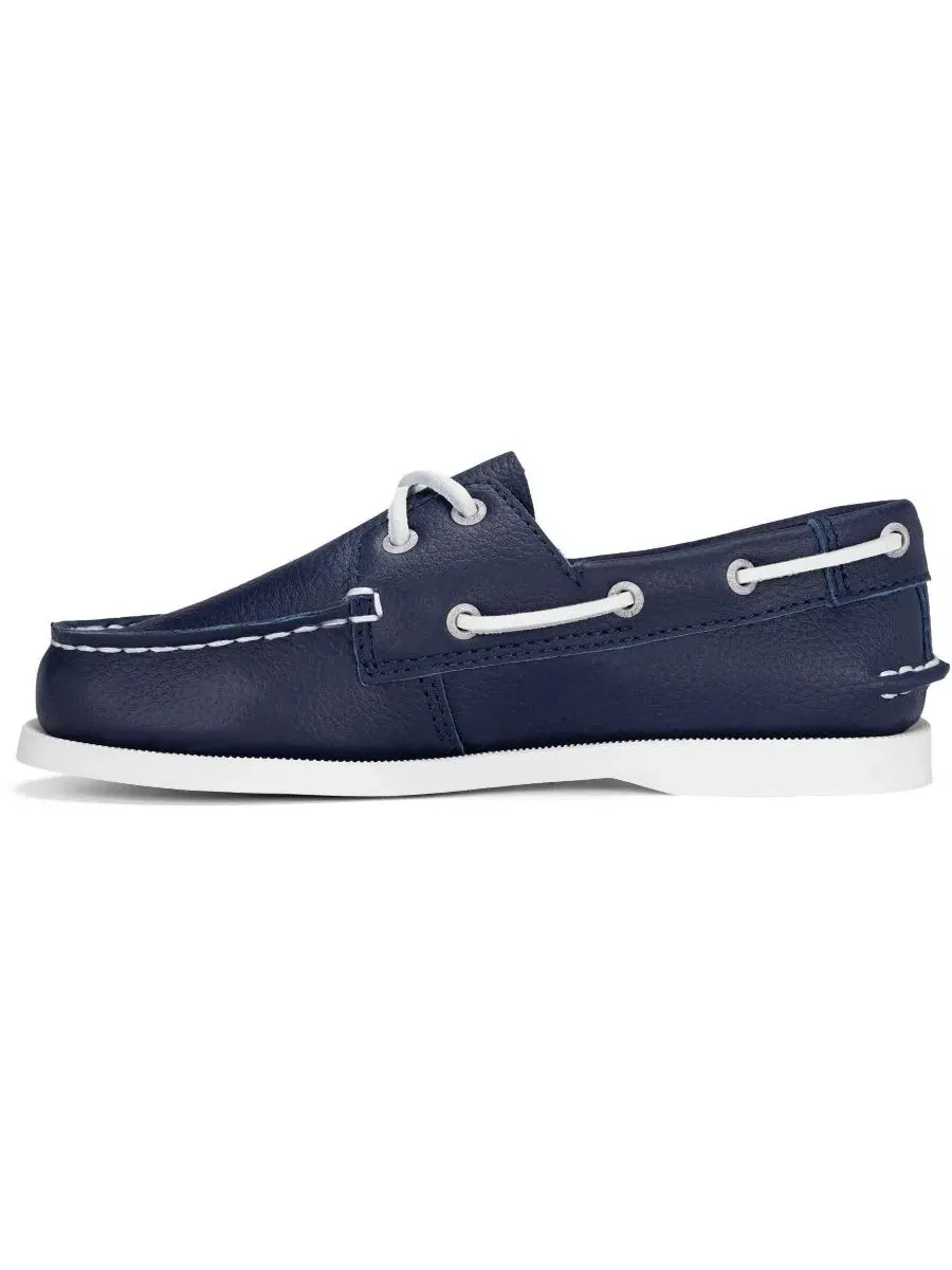 Туфли-лодочки для мальчика с застежкой-липучкой, модель Authentic Original Boat Shoe Sperry — изображение 2 из 4, синий