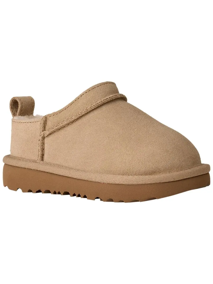 Детские сапоги UGG T-Classic с закругленным носком UGG — изображение 1 из 7, бежевый