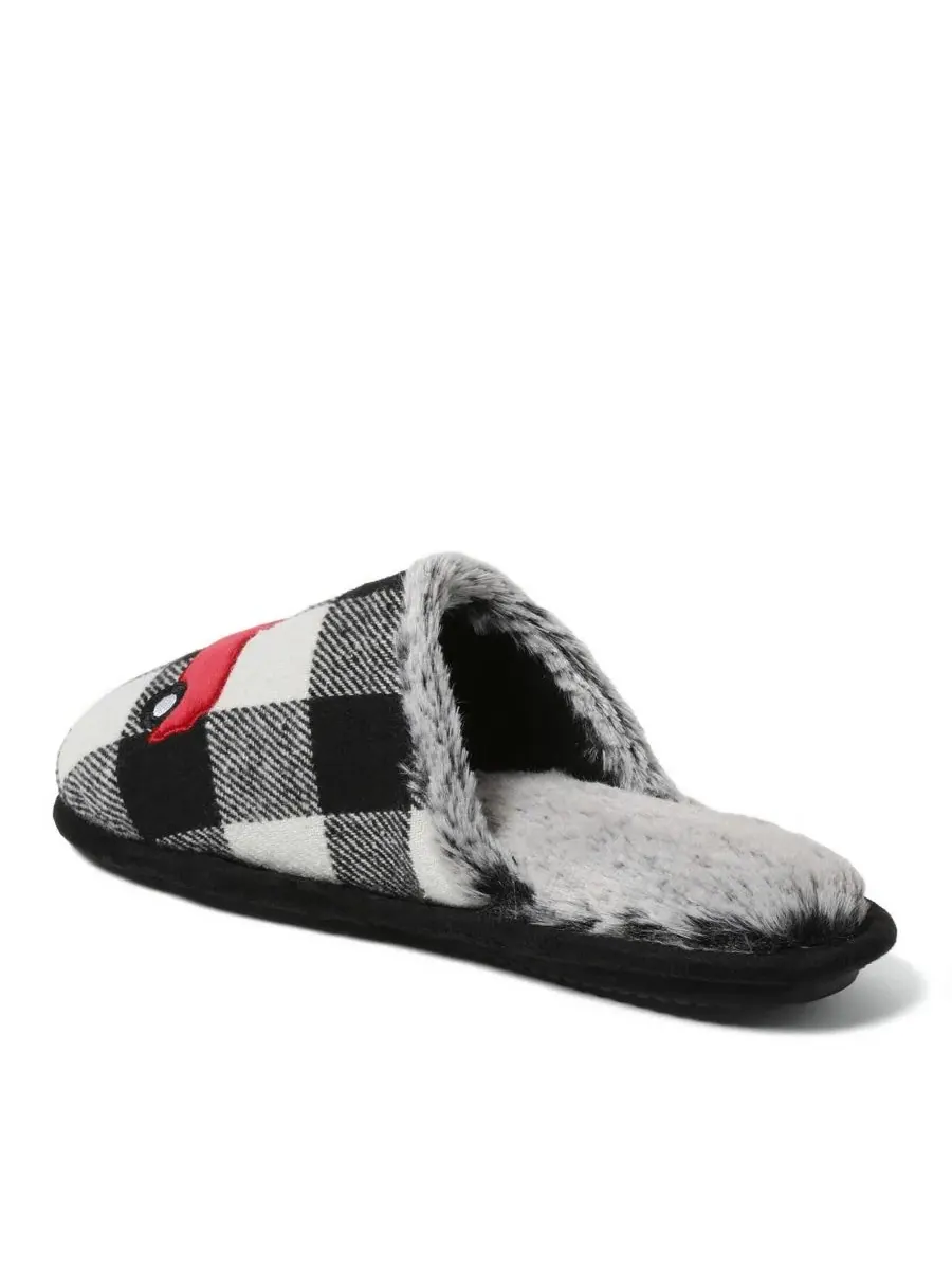 Женские праздничные тапочки Cozyfoams с оригинальным дизайном и подарочным мешочком Dearfoams, Truck — изображение 4 из 6